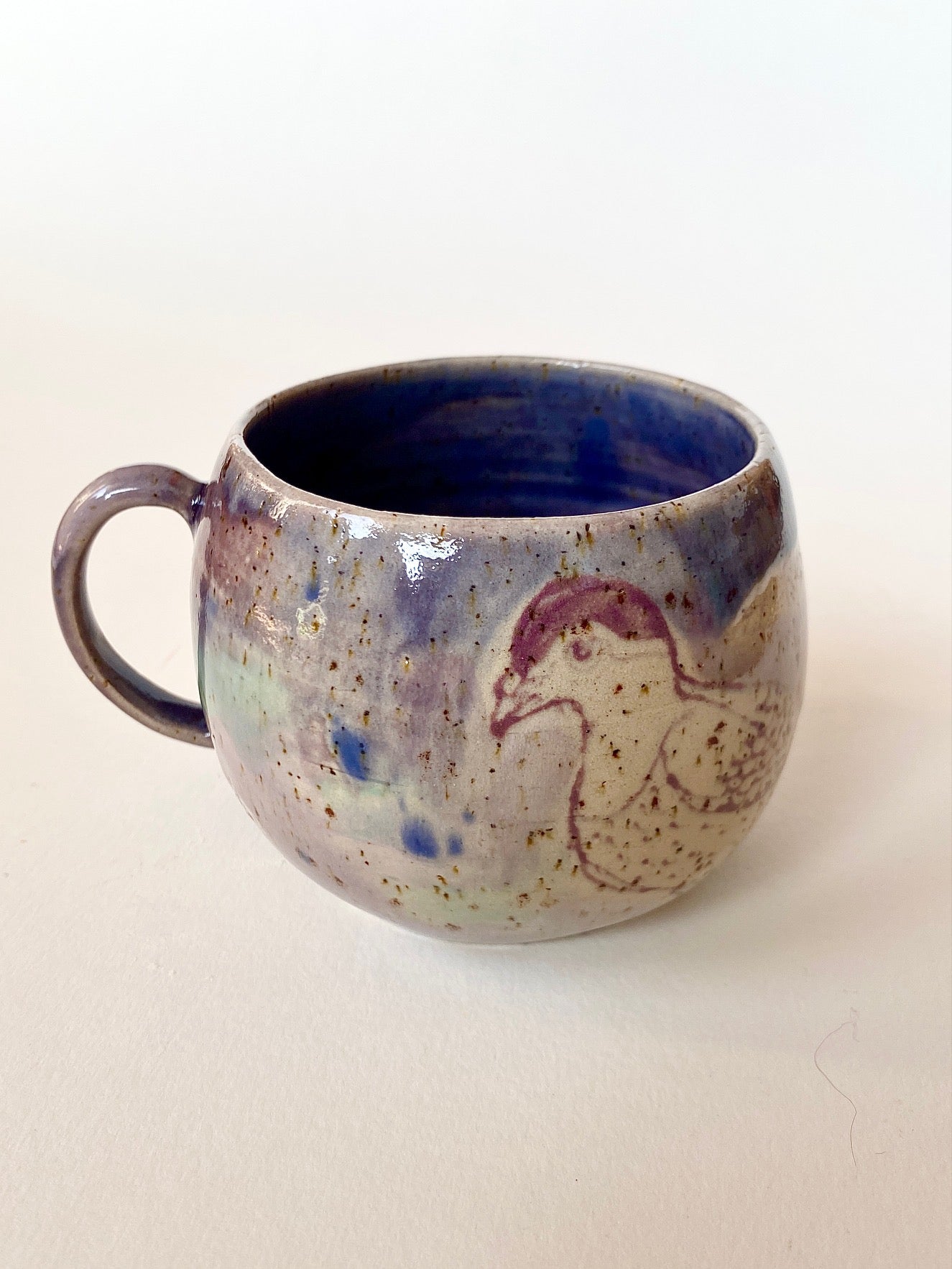 Tasse rund #RespektTAUBE – Stephanie Bollian Keramik