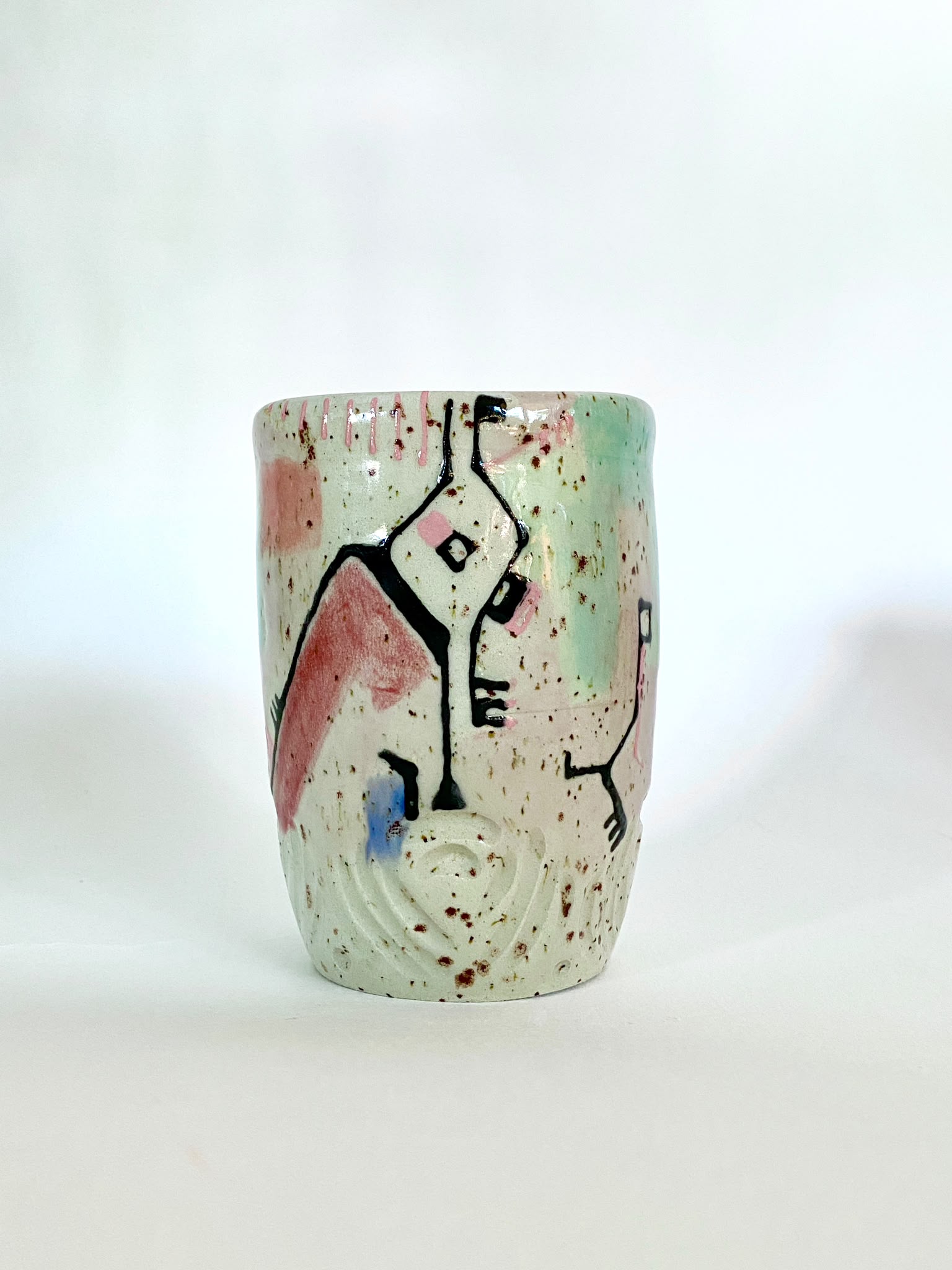 Becher Marokko apricot / mint