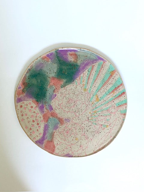 Platte lachs / türkis