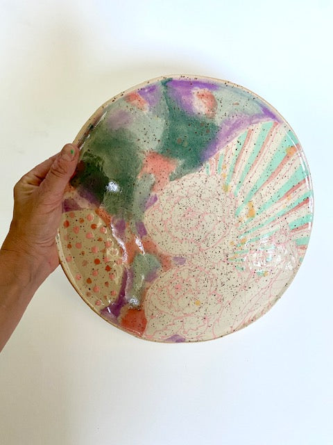 Platte lachs / türkis