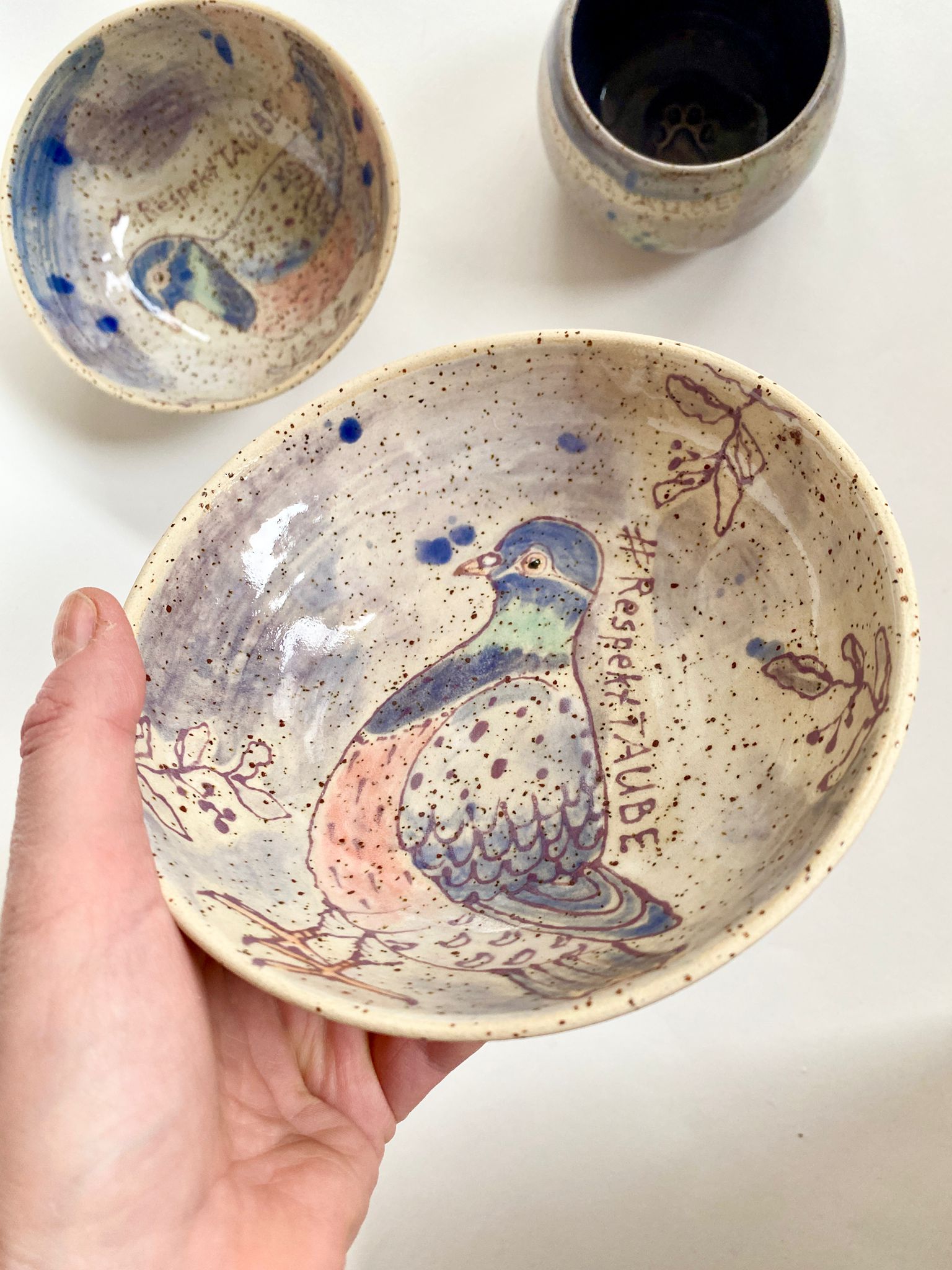 Schälchen Zwilling #RespektTAUBE