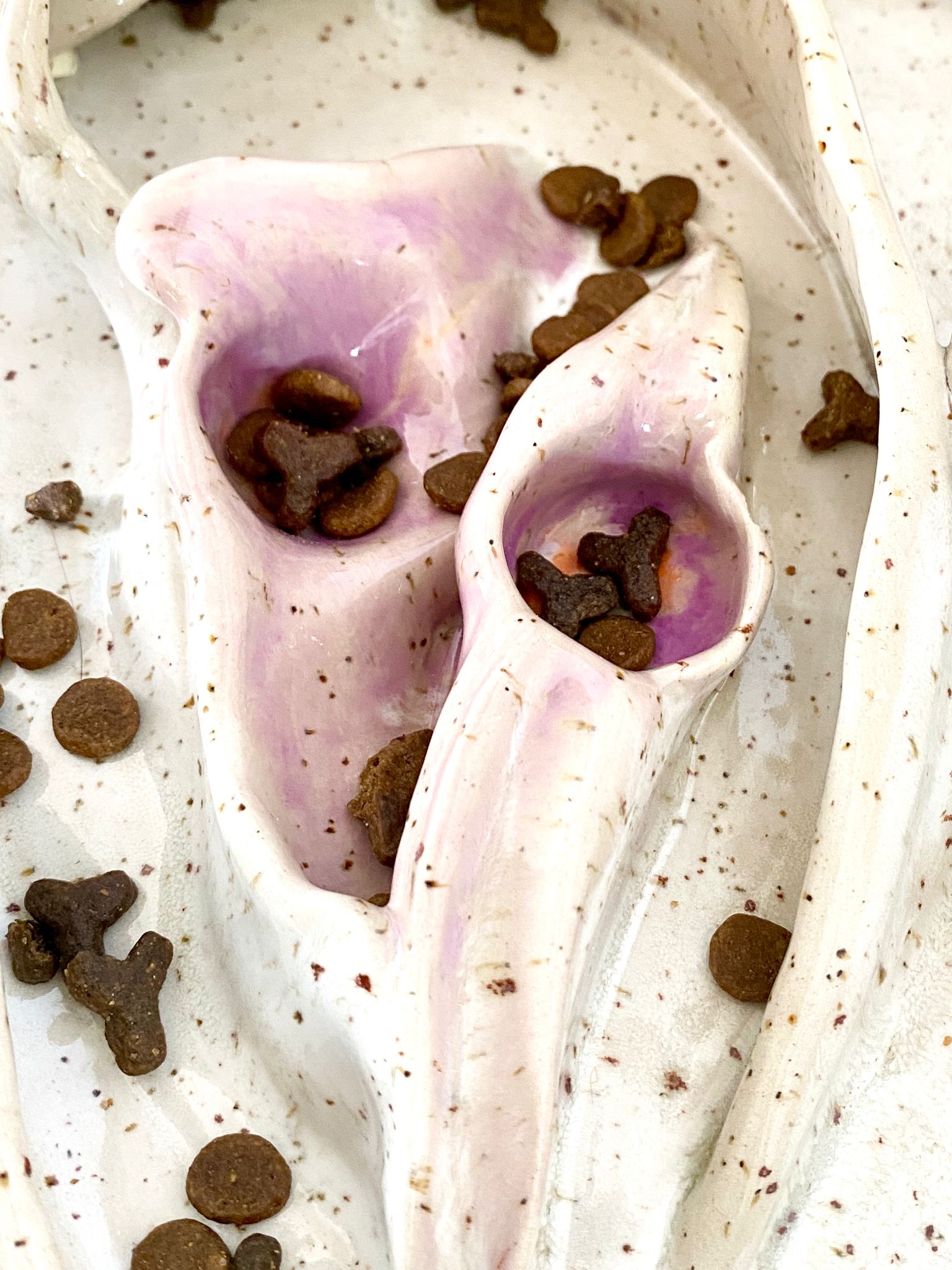 Fiddelbrett / Fummelbrett / Slow Feeder 2-teilig