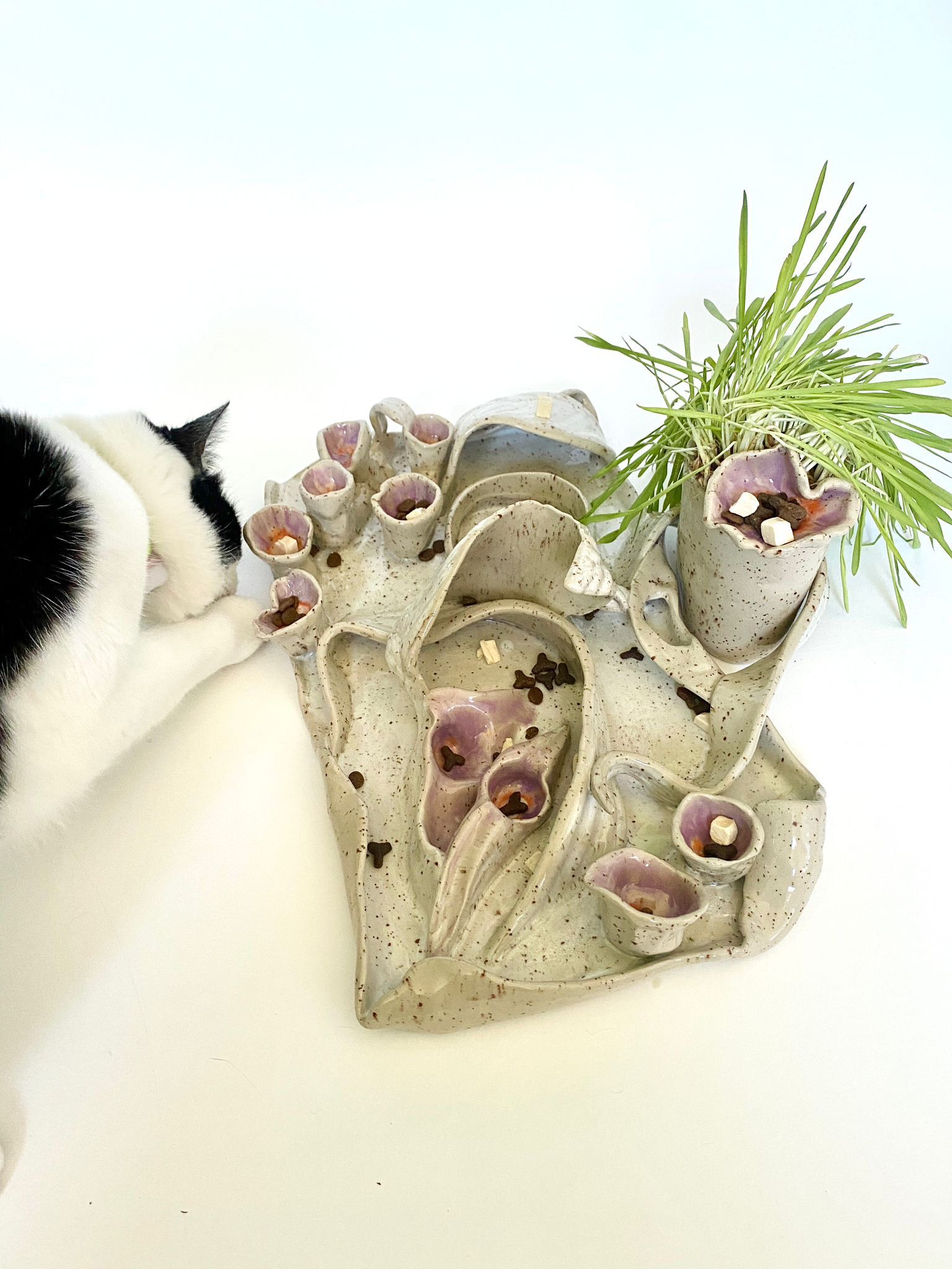 Fiddelbrett / Fummelbrett / Slow Feeder 2-teilig