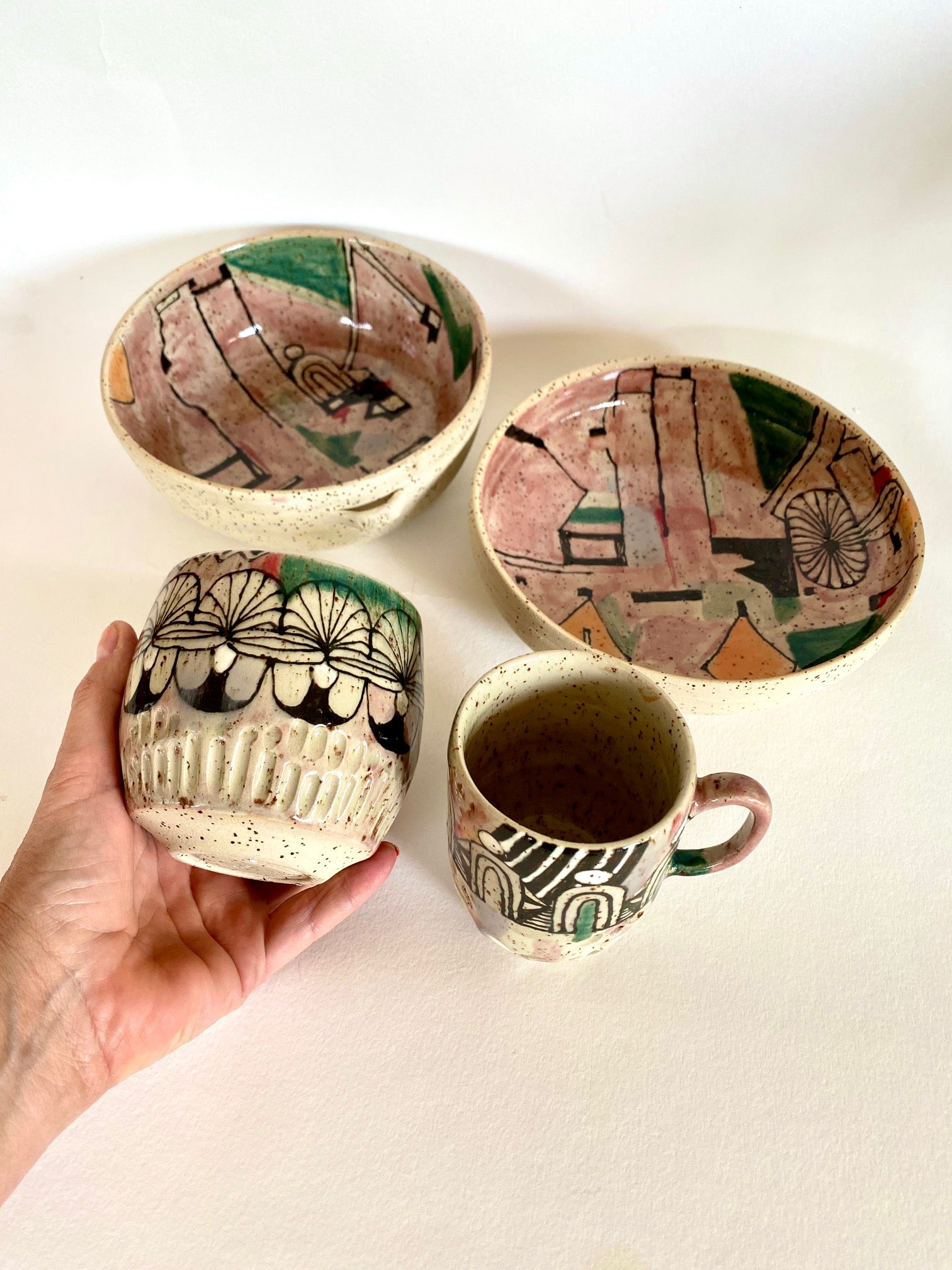 Großer Becher Marokko