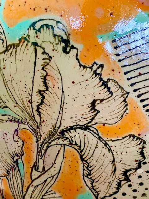 Teller - Schalen "Blüte" - Set