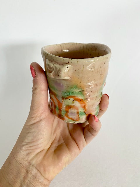 Becher - Ikat -