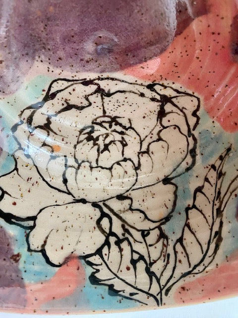 Schüssel Pfingstrose