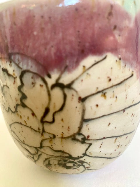 Tasse groß violett