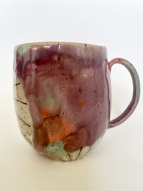 Tasse groß violett