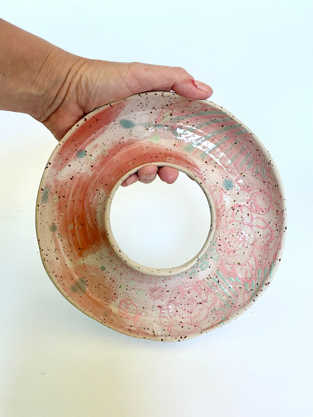 Futterring rose / mint