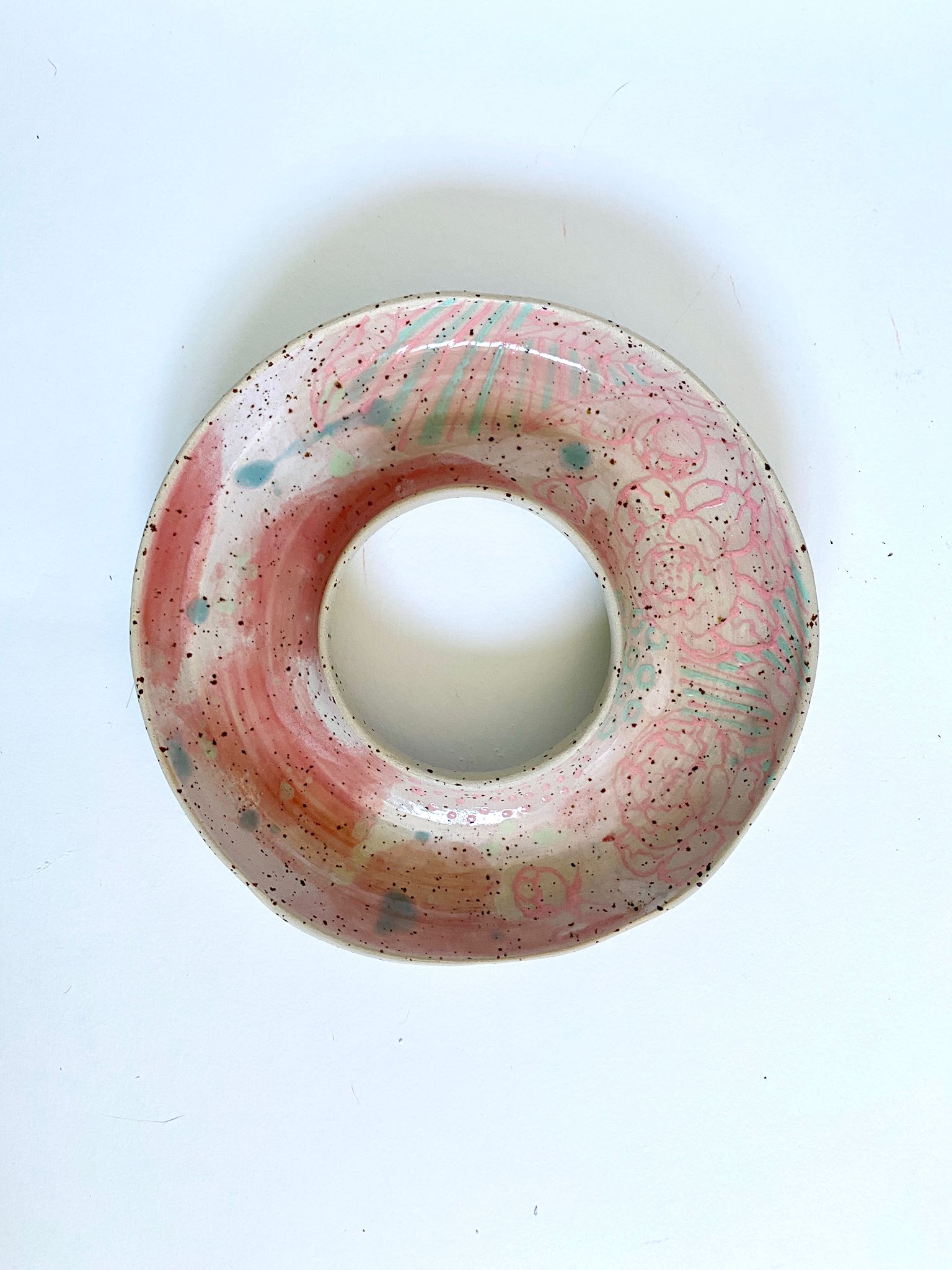 Futterring rose / mint