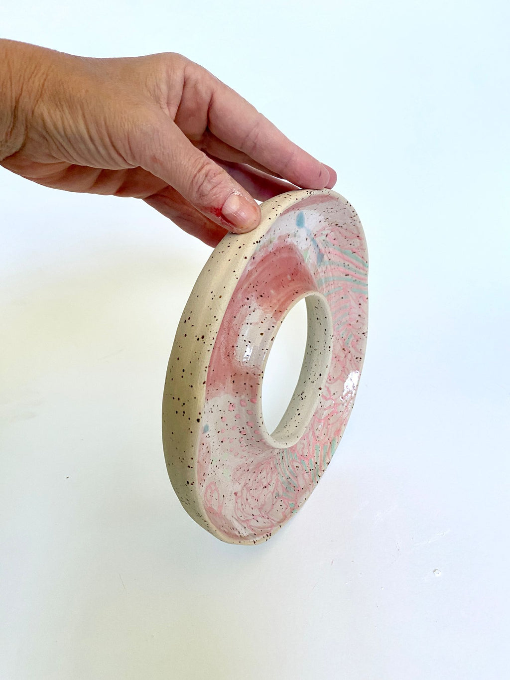 Futterring rose / mint